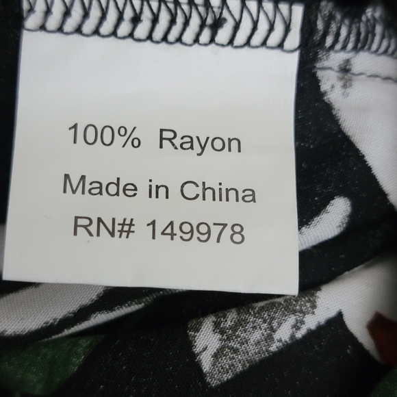 Arianna by Howard's sleeveless floral print v neck dress size large - Picture 7 of 9